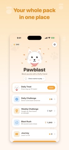 Pawblast: Dog Block Puzzle Screenshot 4 of 6