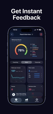 Rehearse: Speech Coach screenshot