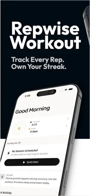 Repwise Fitness screenshot 1