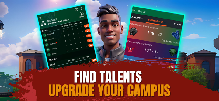Astonishing College Basketball screenshot 4