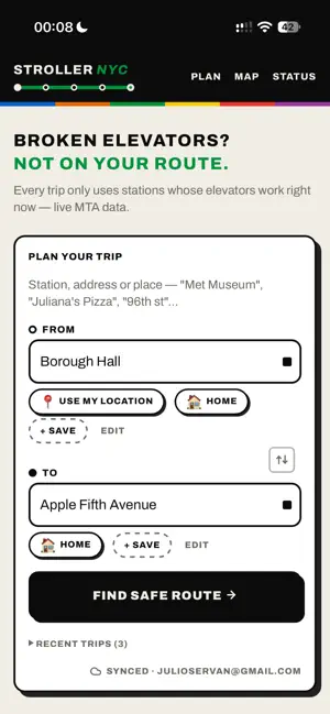 Stroller NYC: Subway Elevators screenshot 1