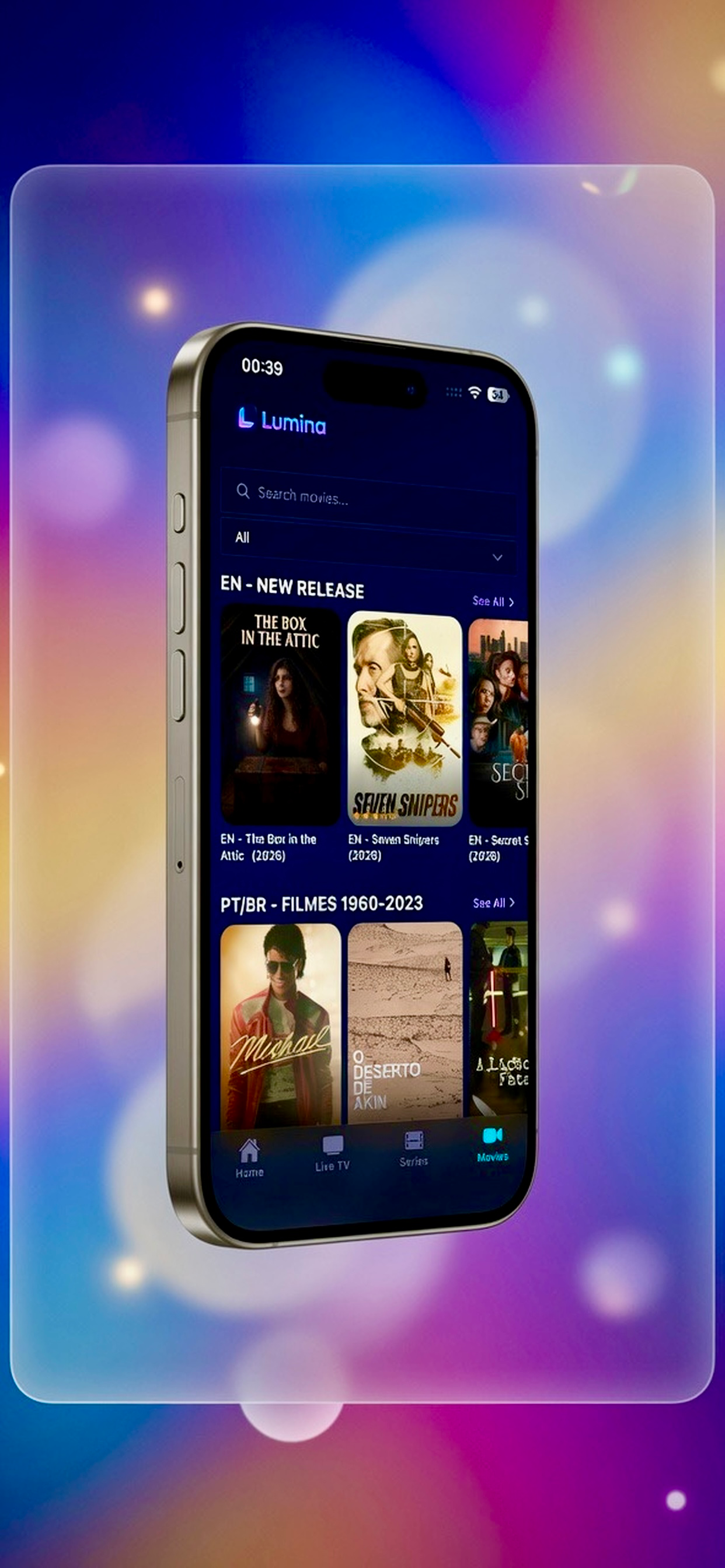 Lumina IPTV Player screenshot 10