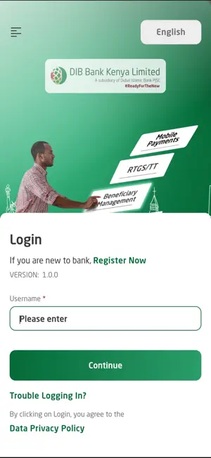 DIB Kenya Retail Banking screenshot 1