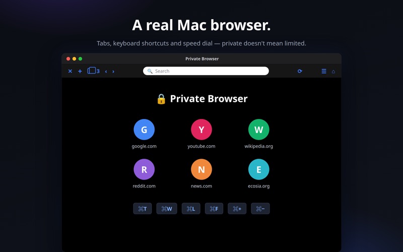 Private Browser ! Secure Web Screenshot 5 of 5