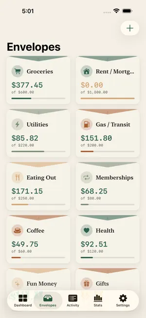 Budgetly - Envelope Budget screenshot 3