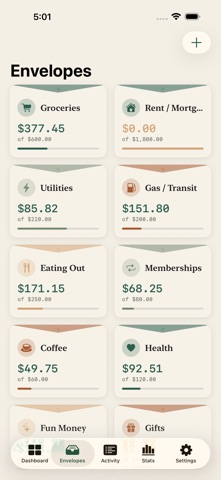 Budgetly - Envelope Budget screenshot