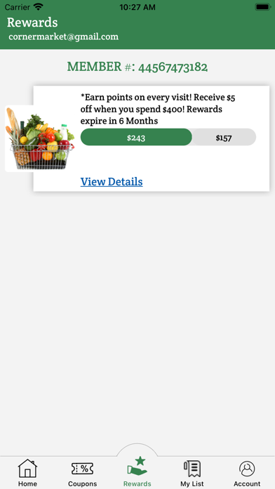Corner Market MS Screenshot
