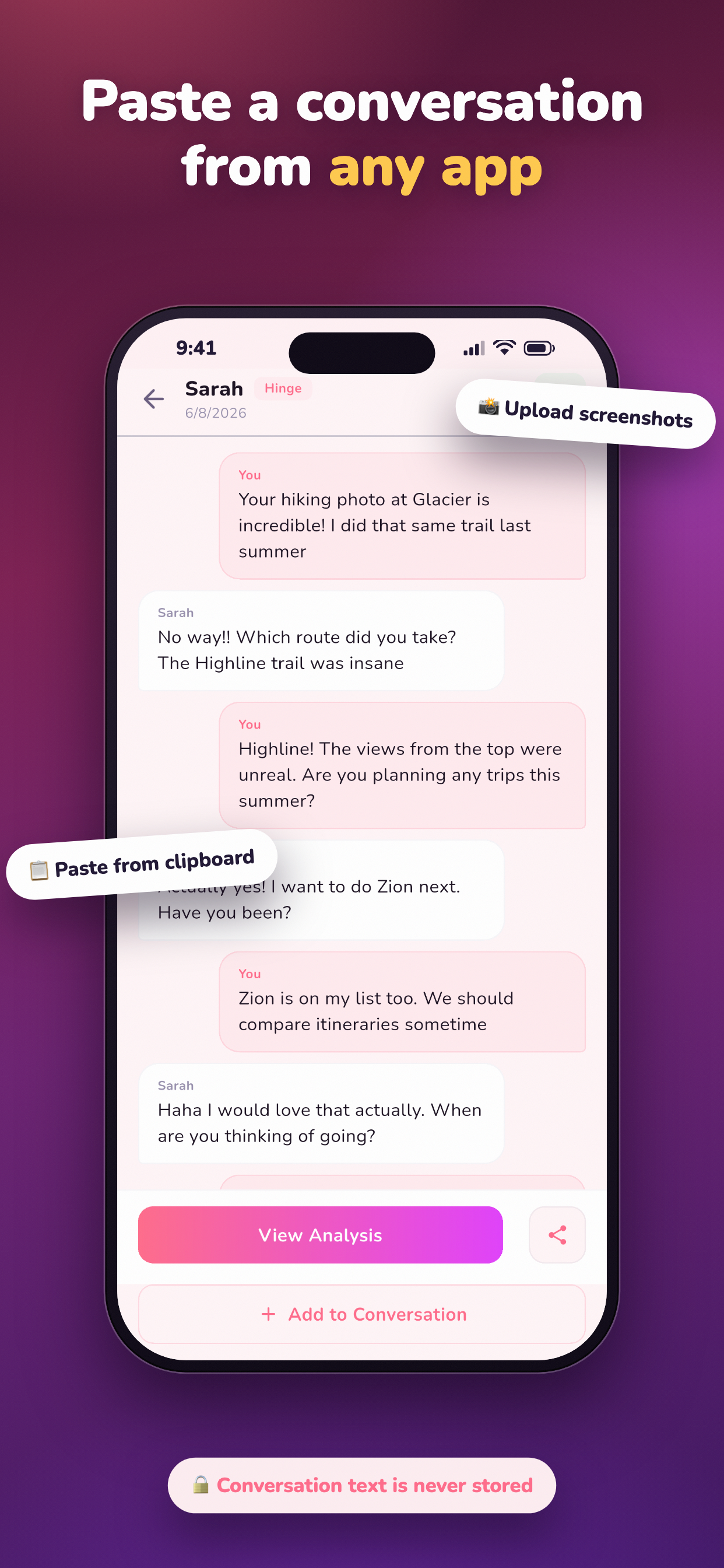 AfterMatch - AI Dating Coach screenshot 2