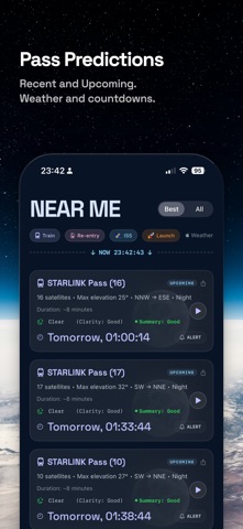 Satellite Tracker 3D iPhone screenshot