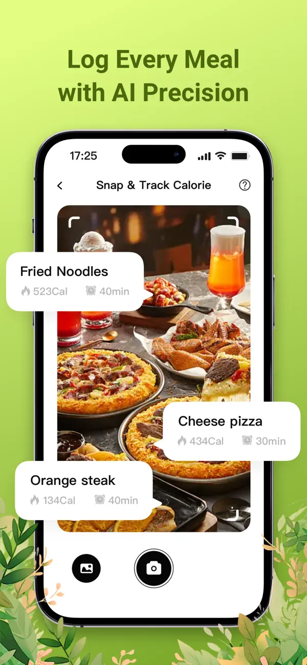 Screenshot #1 pour AI SnapCal: Calorie Tracker