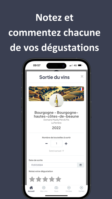 Viniou – Wine Cellar Manager iPhone screenshot 7 - Food & Drink app