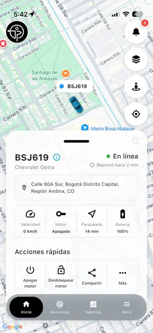 Arjuna GPS screenshot 4