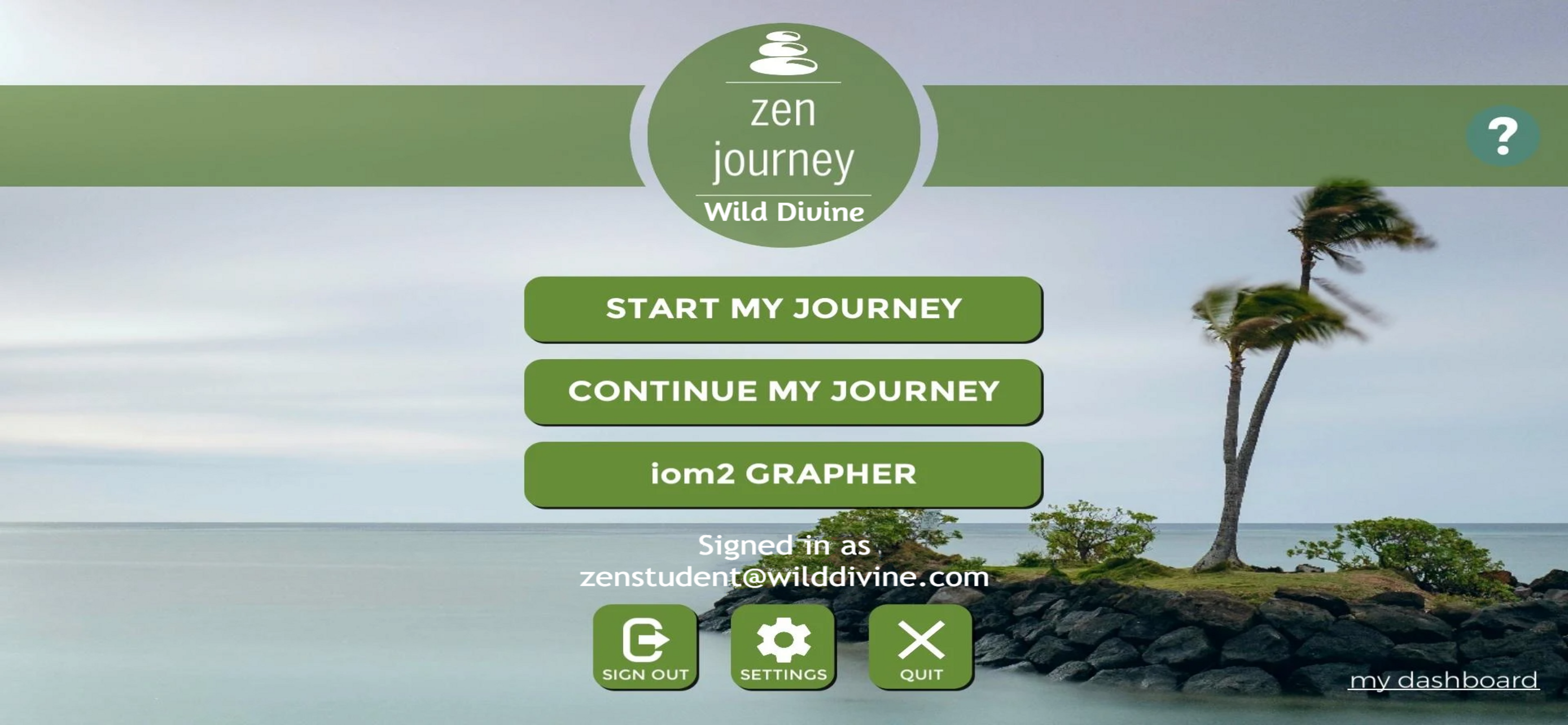 Zen Journey by Wild Divine