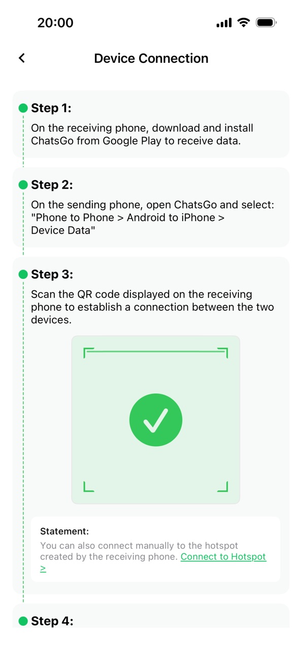 iPhone screenshot
