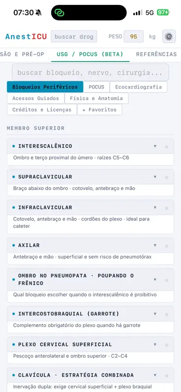 AnestICU: Referência Rápida screenshot 5 of 10