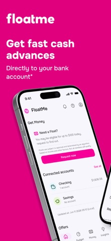 FloatMe: Fast Cash Advance App Screenshot 1 of 6