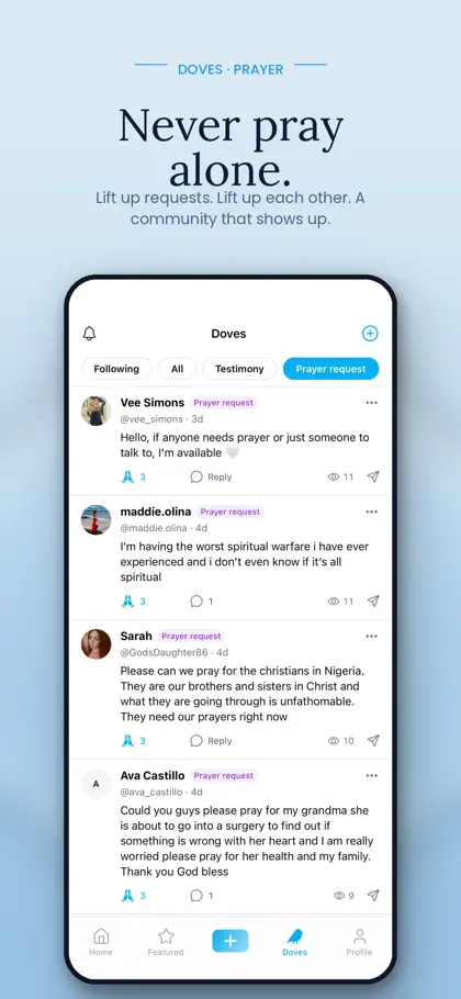 Captura 6 de 6 de theWell Christian Social Media