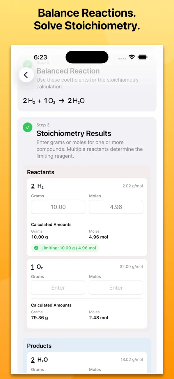 Screenshot #1 pour DrPhos' Chemistry Pro