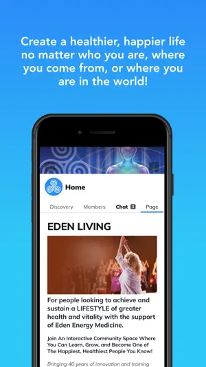 Eden Living Membership Site screenshot 4