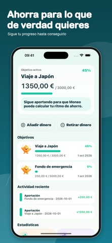 Captura 2 de Moneo: Control de gastos