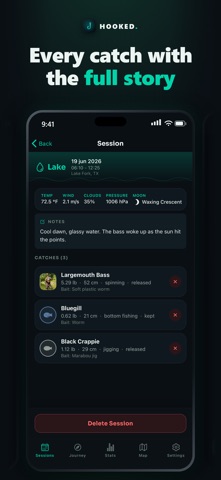 Hooked: Fishing Log Screenshot 2 of 9