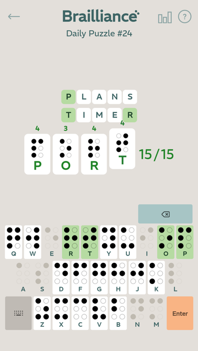 Brailliance - Learn Braille Screenshot