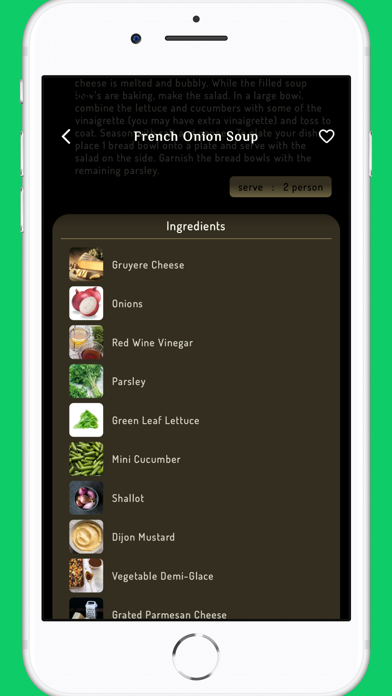 Testy French Recipes Screenshot