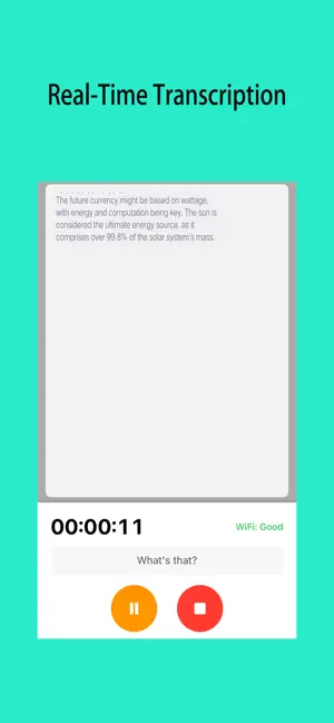 VNote-Transcribe & Summarize screenshot 1