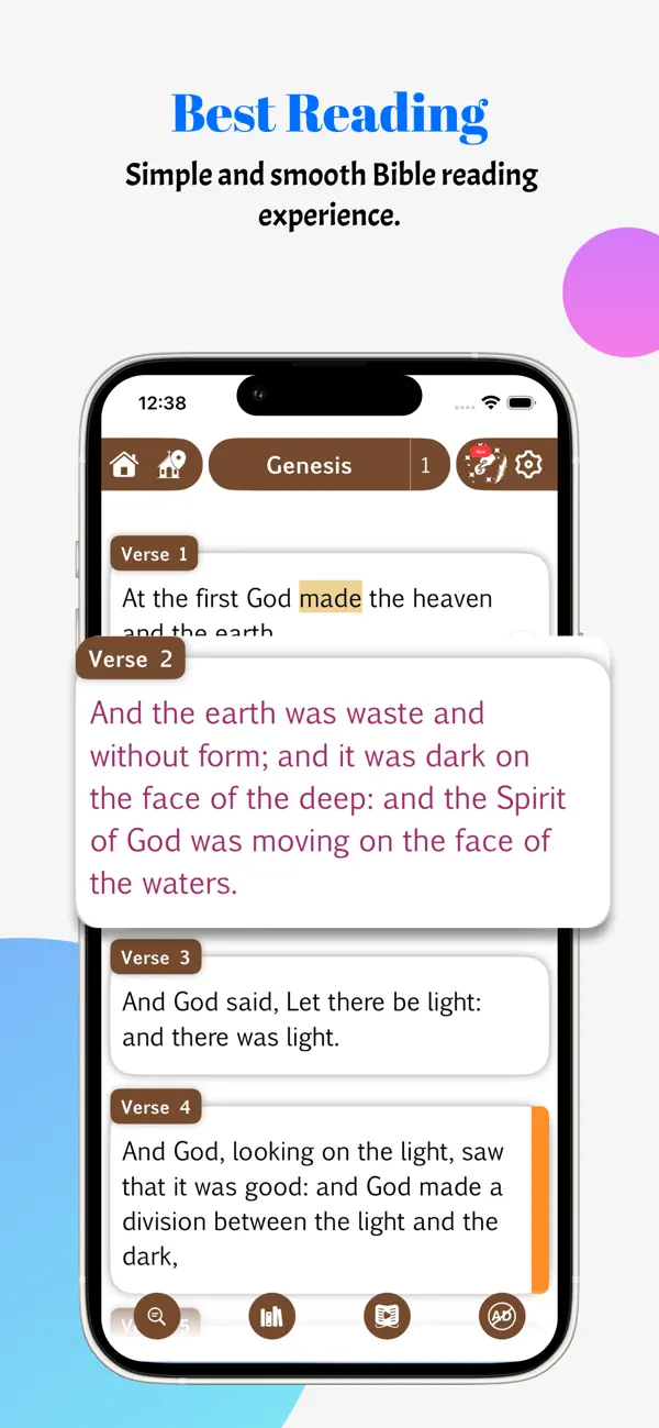 Screenshot #2 pour Simple English Bible - offline