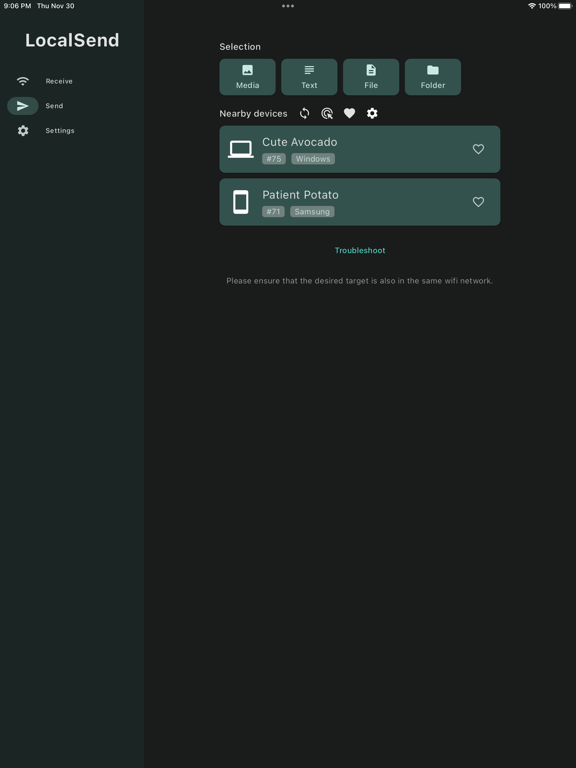 Screenshot #6 pour LocalSend