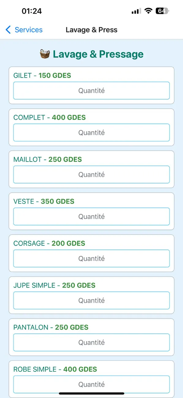 Screenshot #3 pour Cash Dry Cleaning Mobil