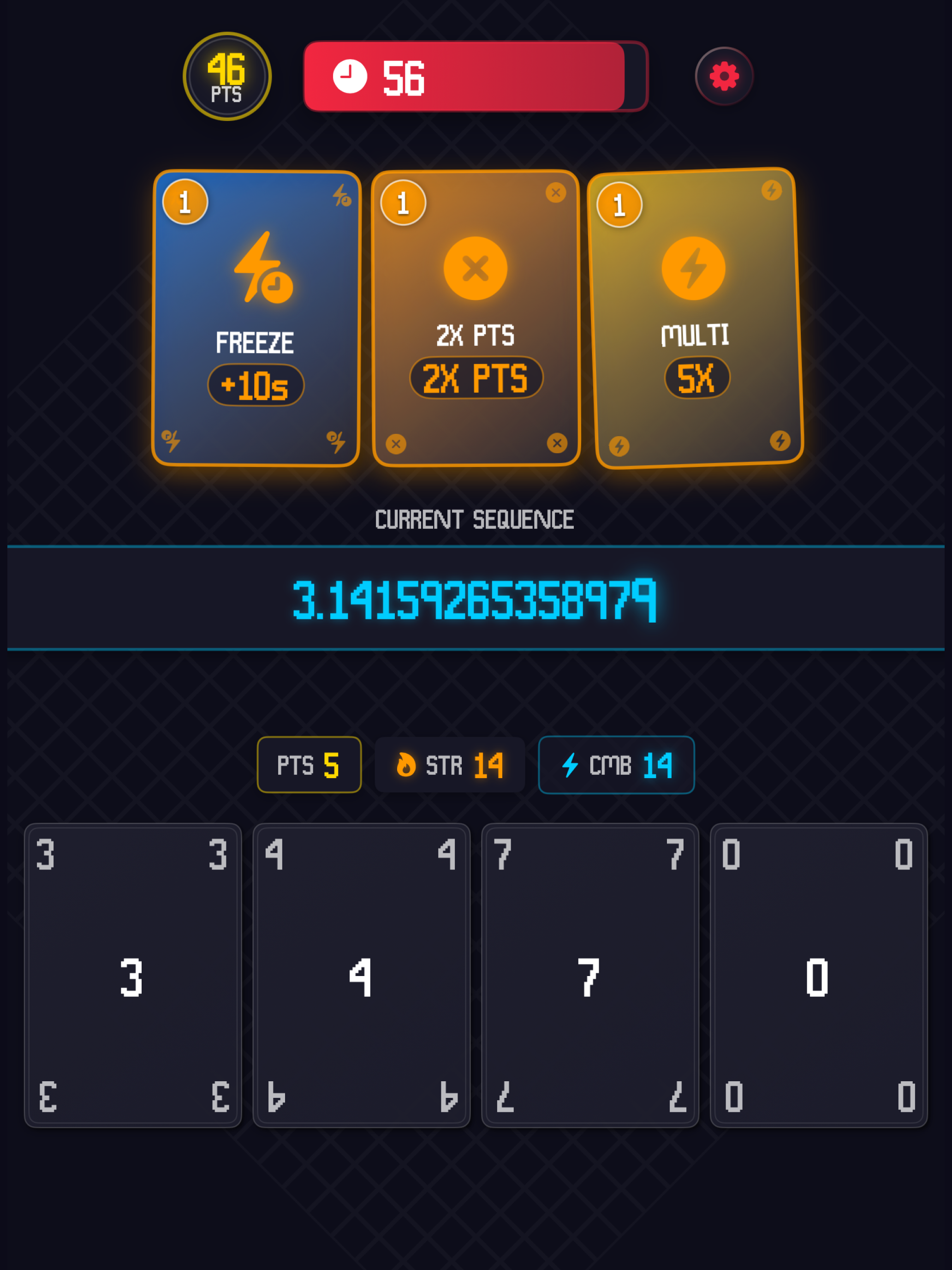 Pi: Math Memory Puzzle Game screenshot 6