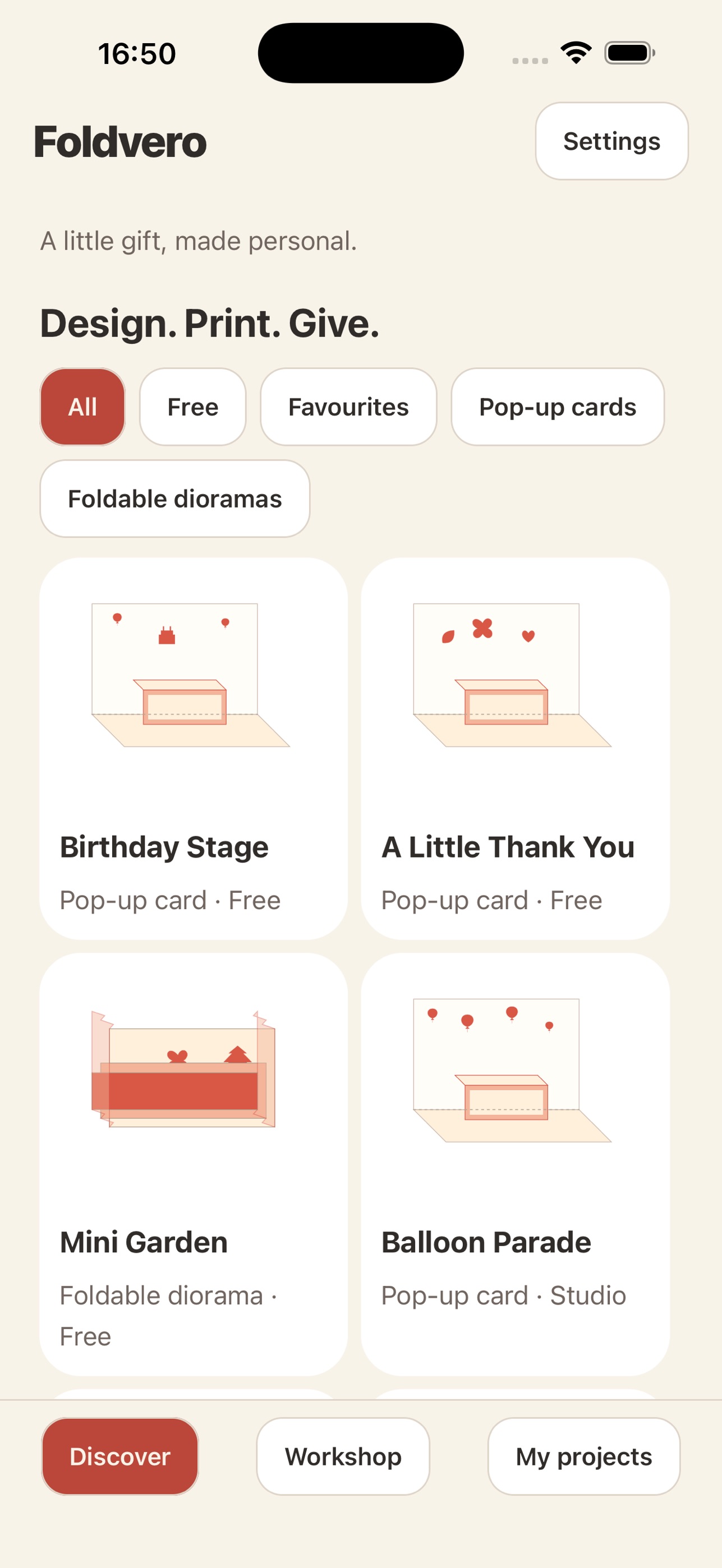 Screenshot 7 of Foldvero: Pop-up Card Maker