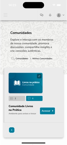 Comunidade Livros na Prática screenshot