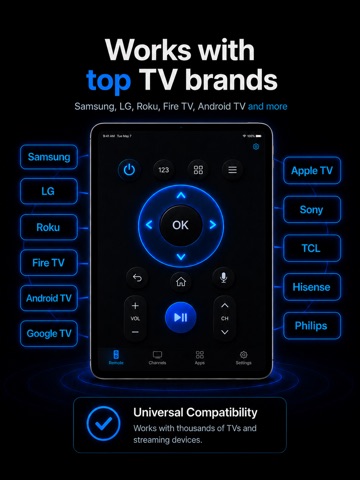RemoteOne TV Remote Controller iPad screenshot