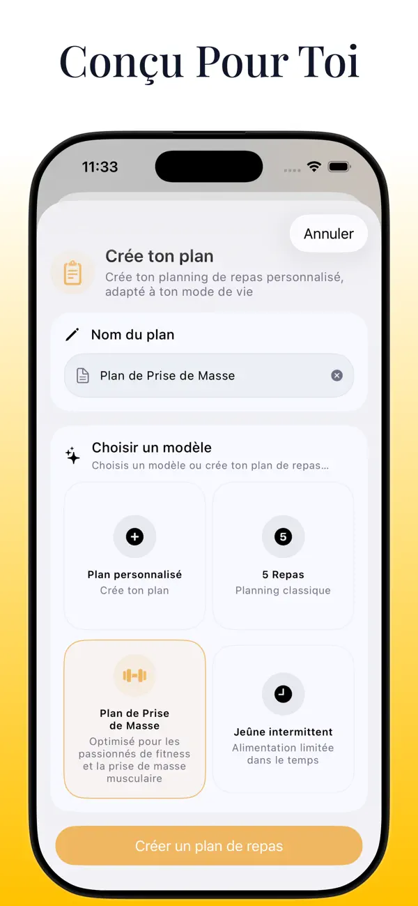 Screenshot #2 pour Rappel de repas - MealNow