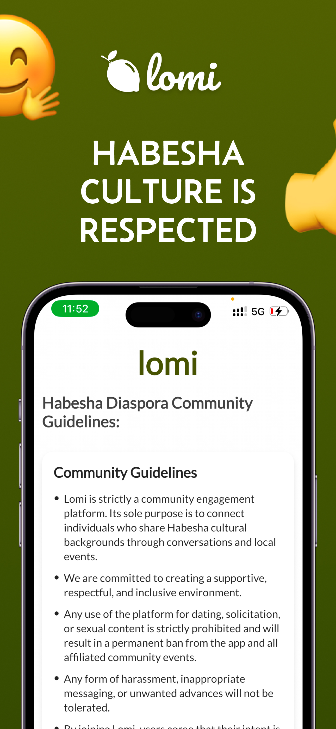 Lomi - Habesha connect screenshot 8