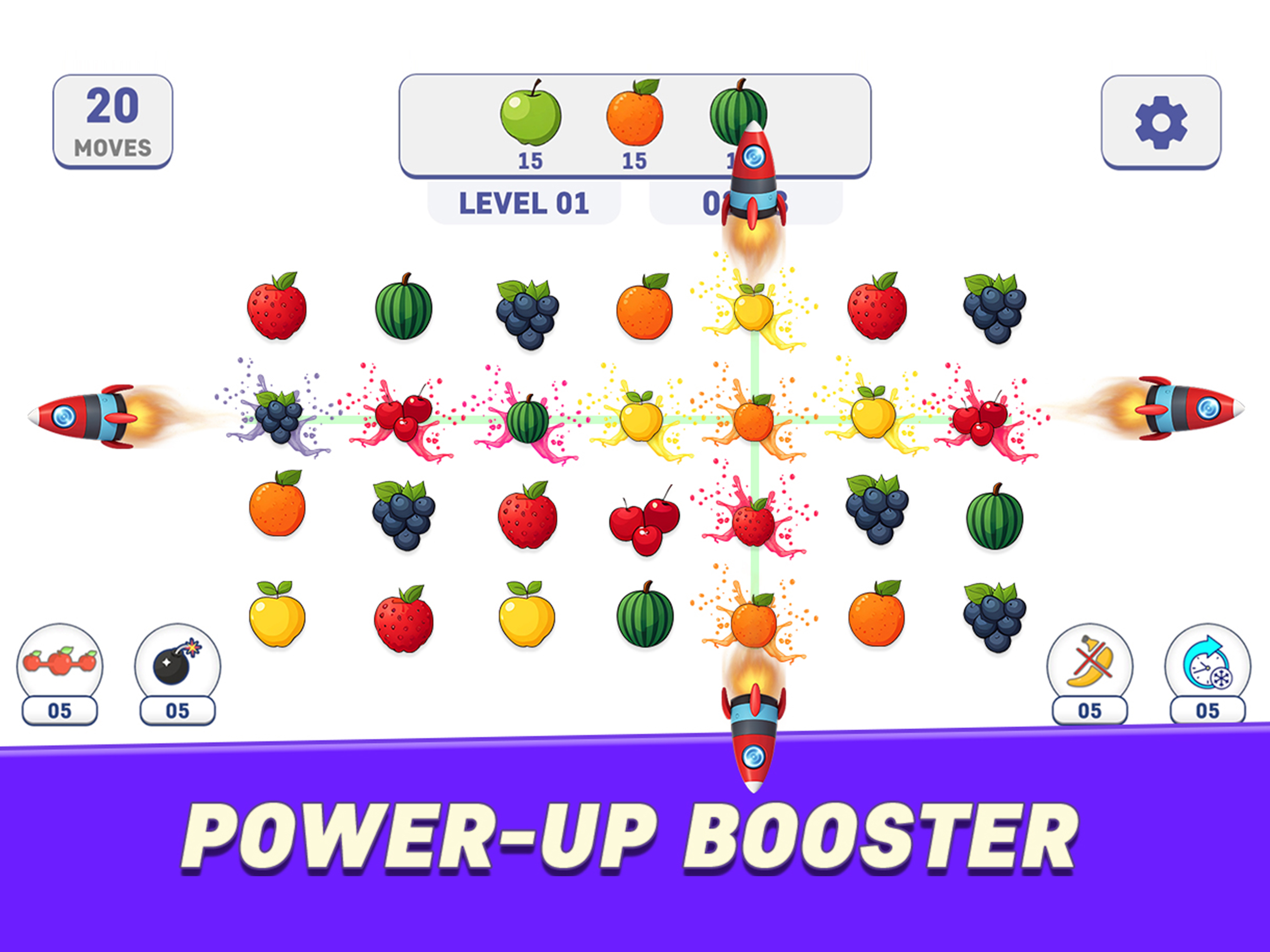 Fruits Match Clear Dot Games