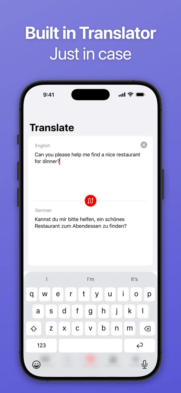 SpeakEasy German Phrasebook Screenshot 4