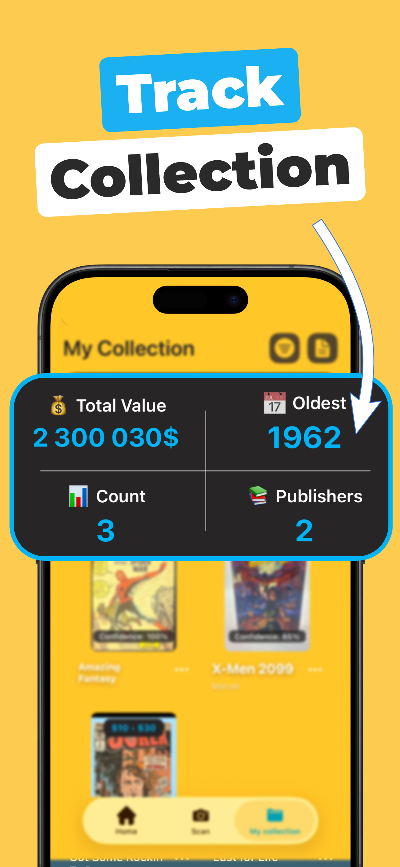 Comic Book Value Scanner CSnap