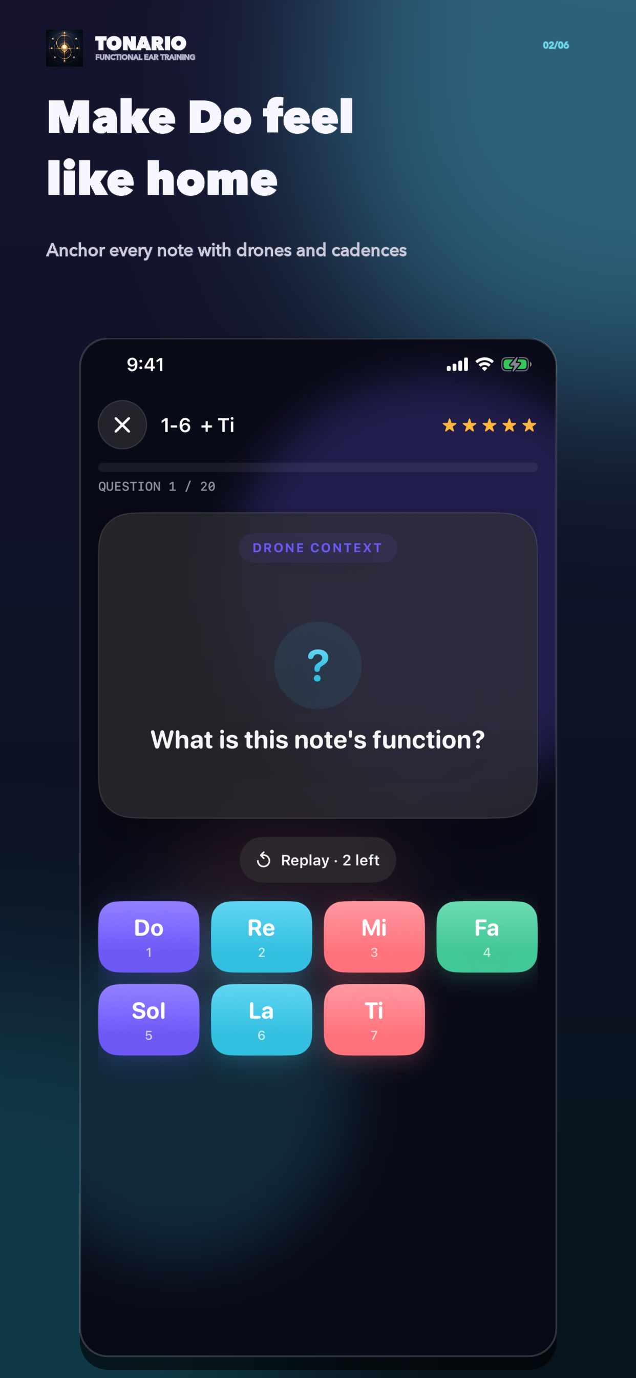 TONARIO: Relative Pitch screenshot 2