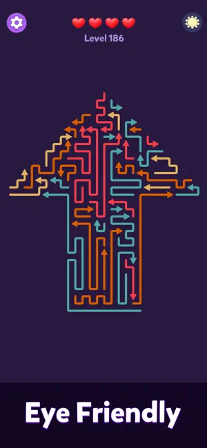 Arrow Line：Zen Flow Escape screenshot 3