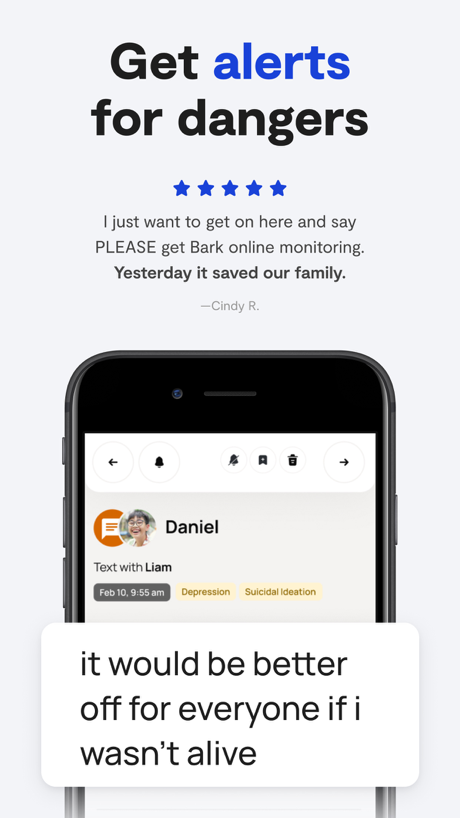Bark - Parental Controls 的 App Store 截图 1