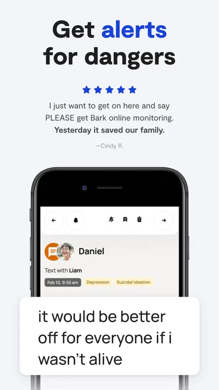 Bark - Parental Controls screenshot 1 of 3