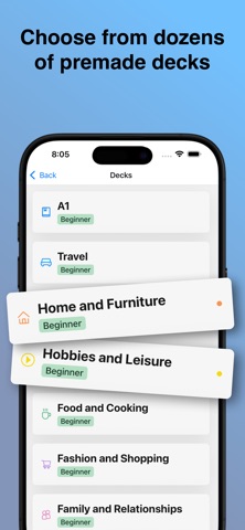 Alexandria German Flashcards screenshot