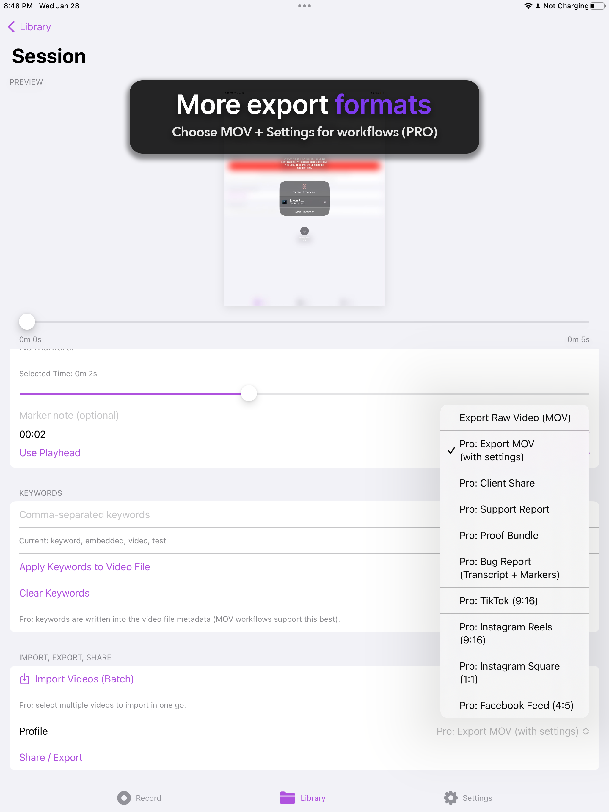 Screen Flow Pro: Workflows screenshot 18