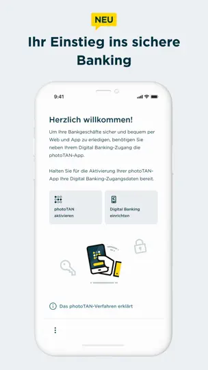 Screenshot von Commerzbank PhotoTAN auf dem iPhone 1