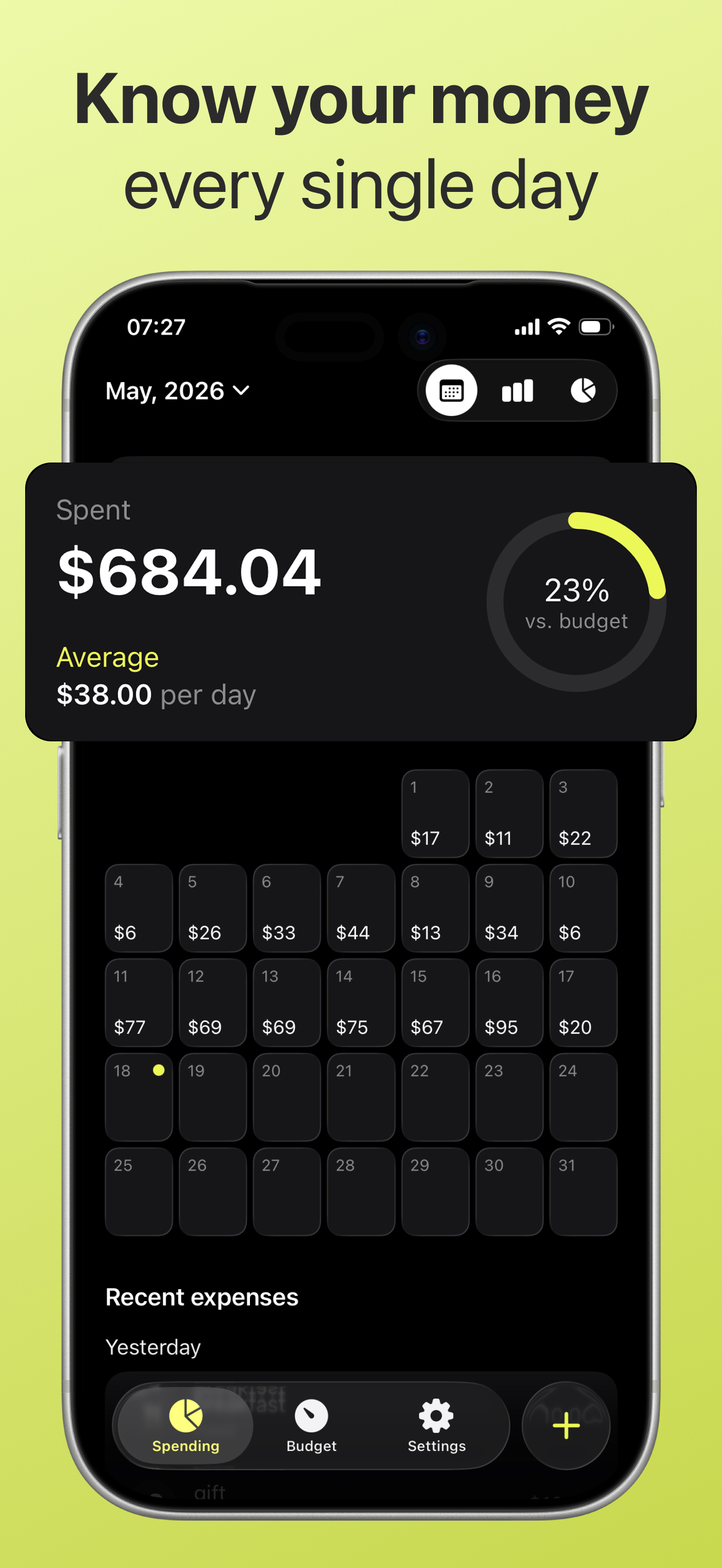 DaTrack: Daily Expense Tracker