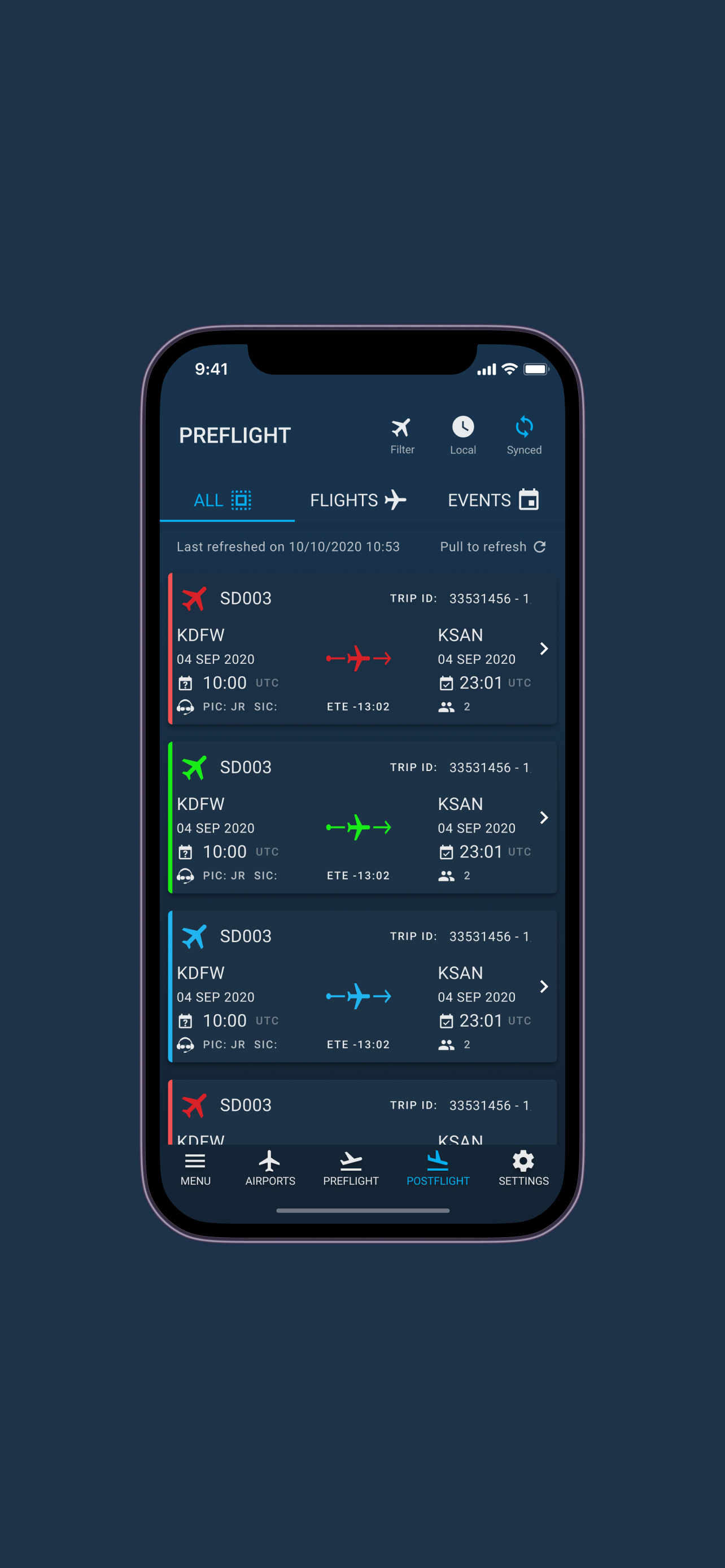 MySky Scheduler CrewApp