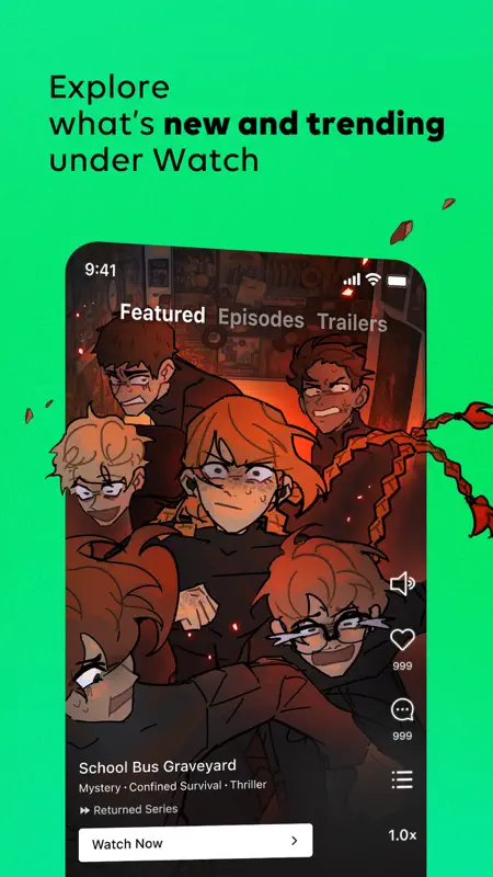 WEBTOON: Manga, Comics, Manhwa screenshot 5 of 8